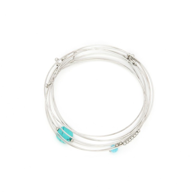 Bracelet Semainier  STBR-190 Color:Blue Silver