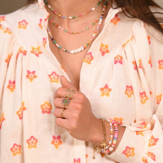 Bracelet Chaîne de Perles d'Eau Douce 