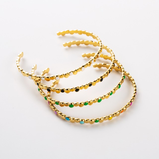 Irregular Colored Beads Necklace Bracelet 