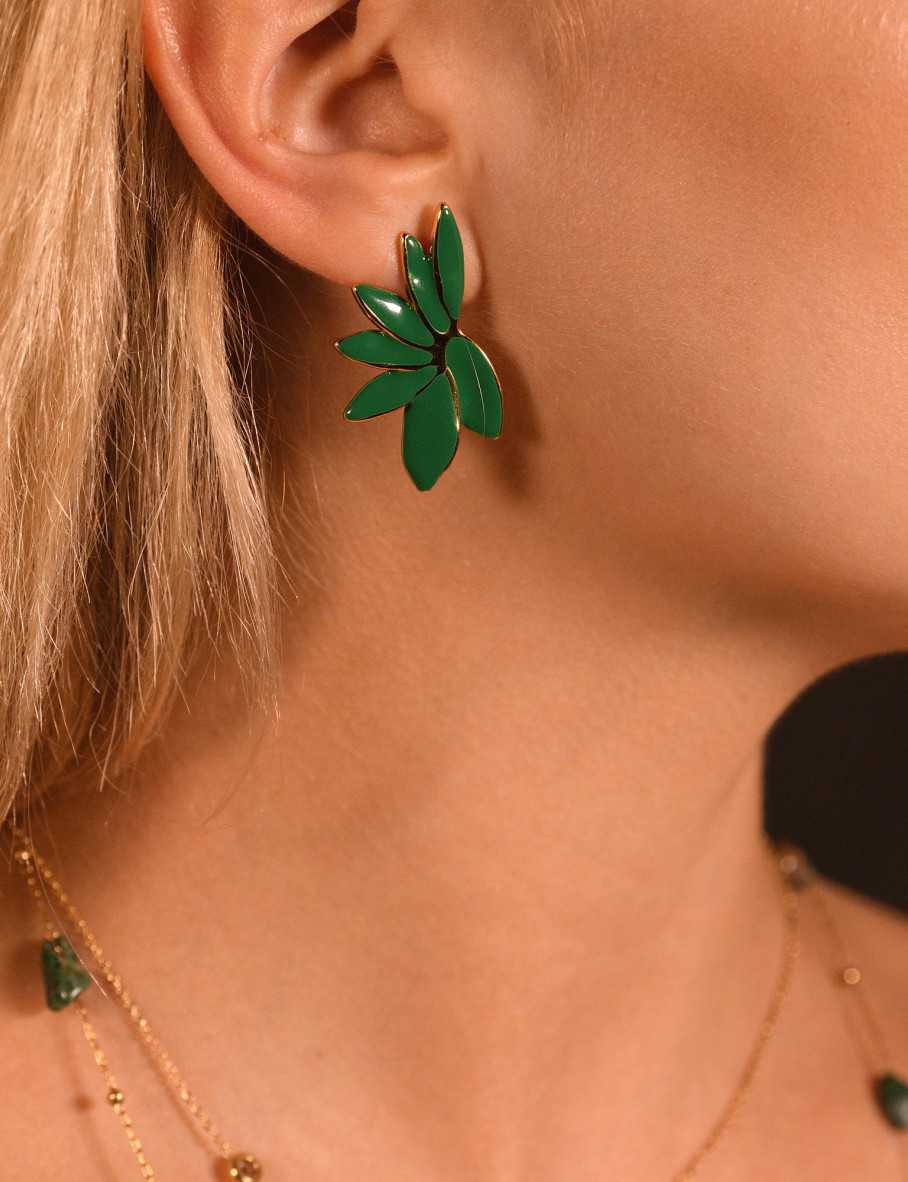 Petites Boucles D'oreilles Demi-sphère Rose Fushia - À Clips - Neuf Sans Emballage - Jamais Portées