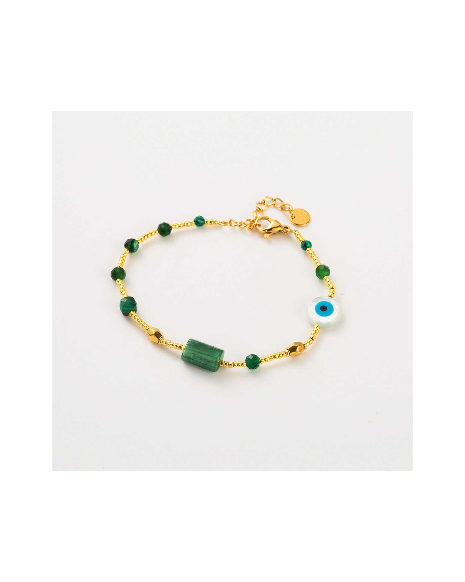 Collier de Pierres Précieuses Enveloppées en Cascade - Opalite Brute