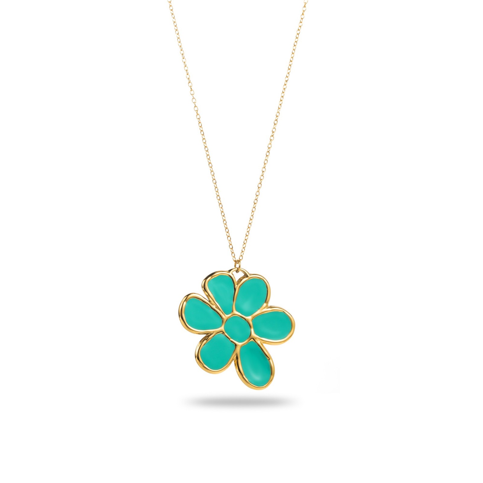 Collier Color:Turquoise Blue