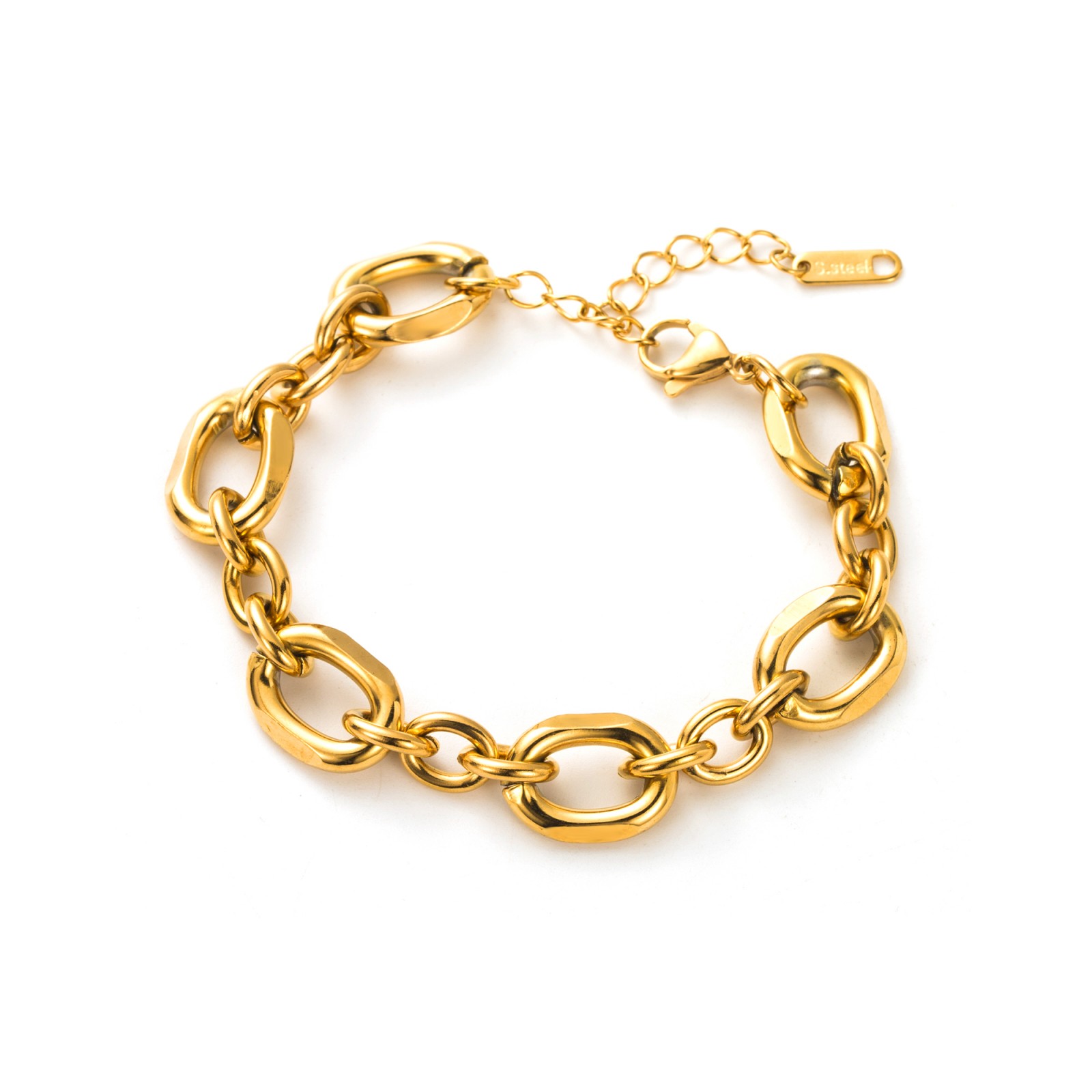 Revisited Forçat Chain Bracelet