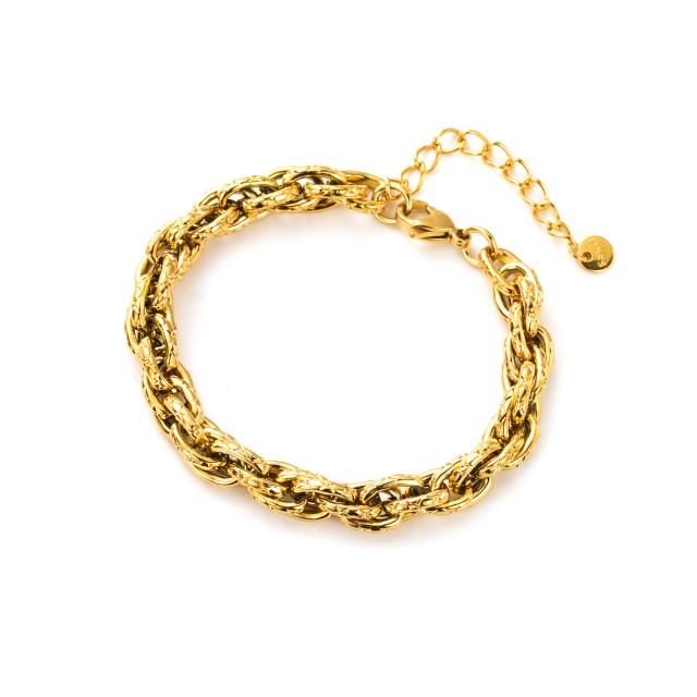 Interlaced Chain Bracelet