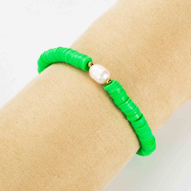 Bracelet Elastique Couleur:Vert